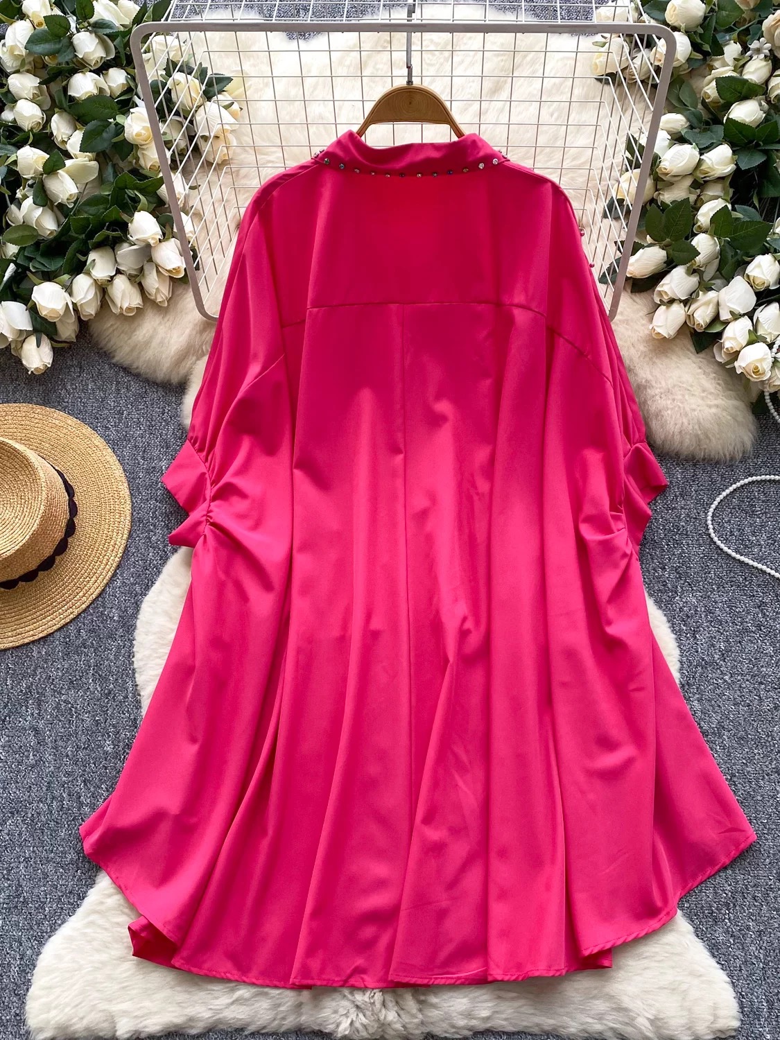 Cherie rose shirt dress SD110 images